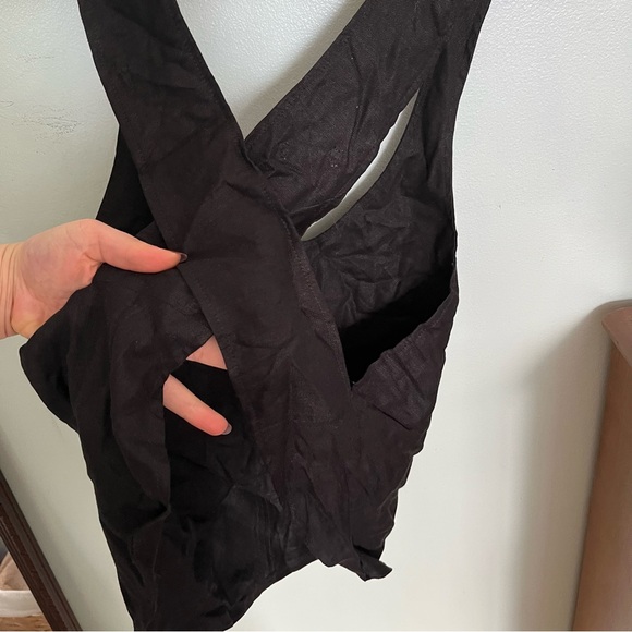 Wilfred - Black tank top with criss cross back - Mistral Shirt - Picture 5 of 7